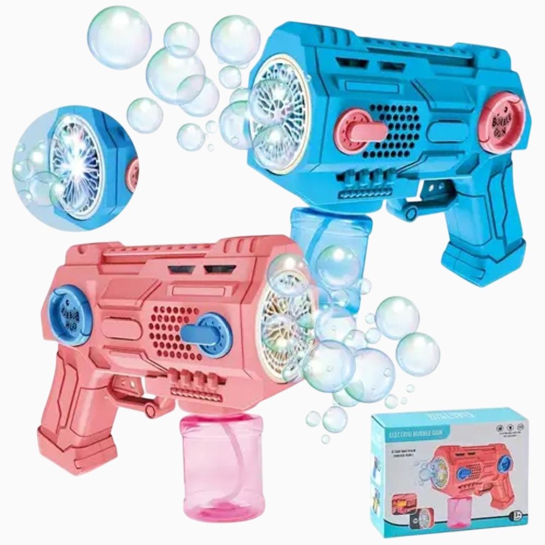 IMG-20260122-WA0064(1) Automatic 10-Hole Electric Bubble Gun with LED Lights – Portable Bubble Machine Toy for Kids - Image 1