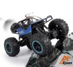 Remote Control Monster Truck Toy for Kids – 4WD Off-Road RC Rock Crawler Car with LED Lights