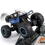 Remote Control Monster Truck Toy for Kids – 4WD Off-Road RC Rock Crawler Car with LED Lights