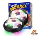 Air Power Hover Football Toy for Kids – LED Light Indoor Hover Soccer Ball with Foam Bumper - Image 2